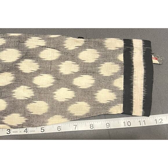 BIBA Boho Midi Dress Size 32 Roll Sleeves - Picture 8 of 9